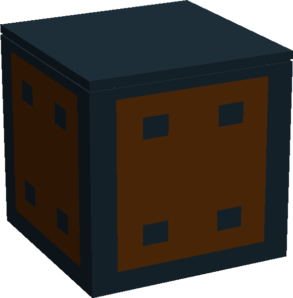 Smb Metal Block - Box Clipart (580x590), Png Download