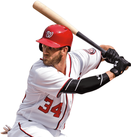 Mike Trout Bryce Harper No Background Clipart Full Size Clipart (1579037) PinClipart