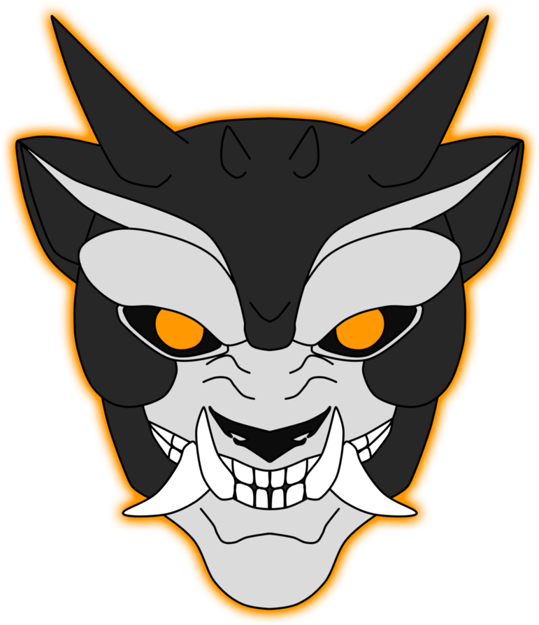Oni Mask Png Hd - Jackie Chan Cartoon Using Masks Clipart (768x1024), Png Download