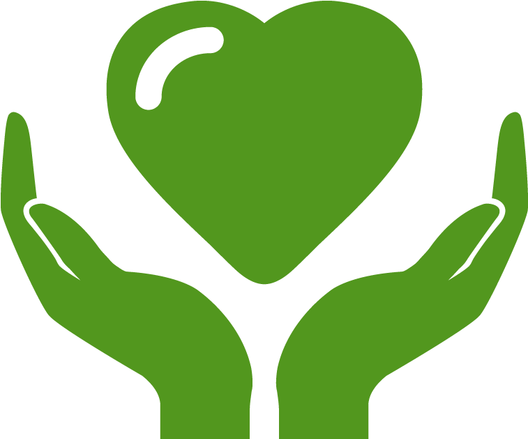 In Home Health Care, Alzheimer's Care & Companion Care - Hand Care Logo Png Clipart (1060x1060), Png Download