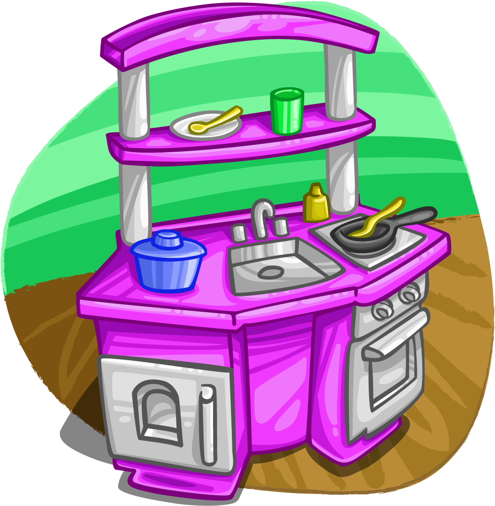 Play Kitchen Clipart (1024x1024), Png Download