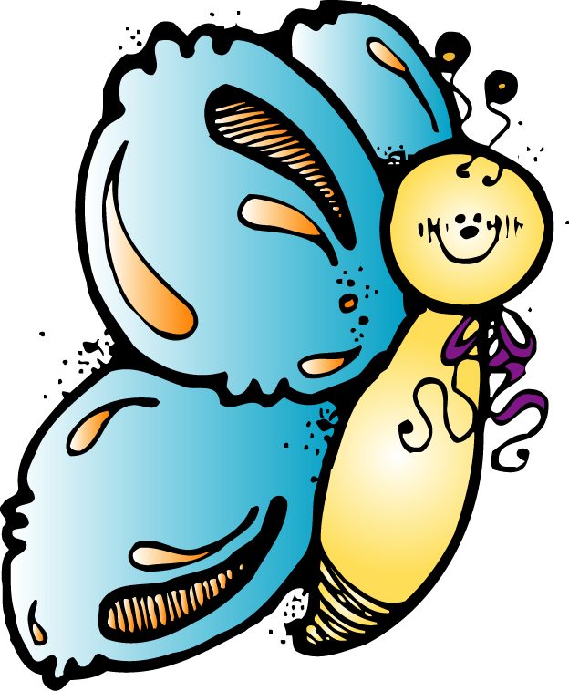 Just Ordered Our Class Butterflies Praying Mantis Ants - Dj Inkers Butterfly Clipart (624x758), Png Download