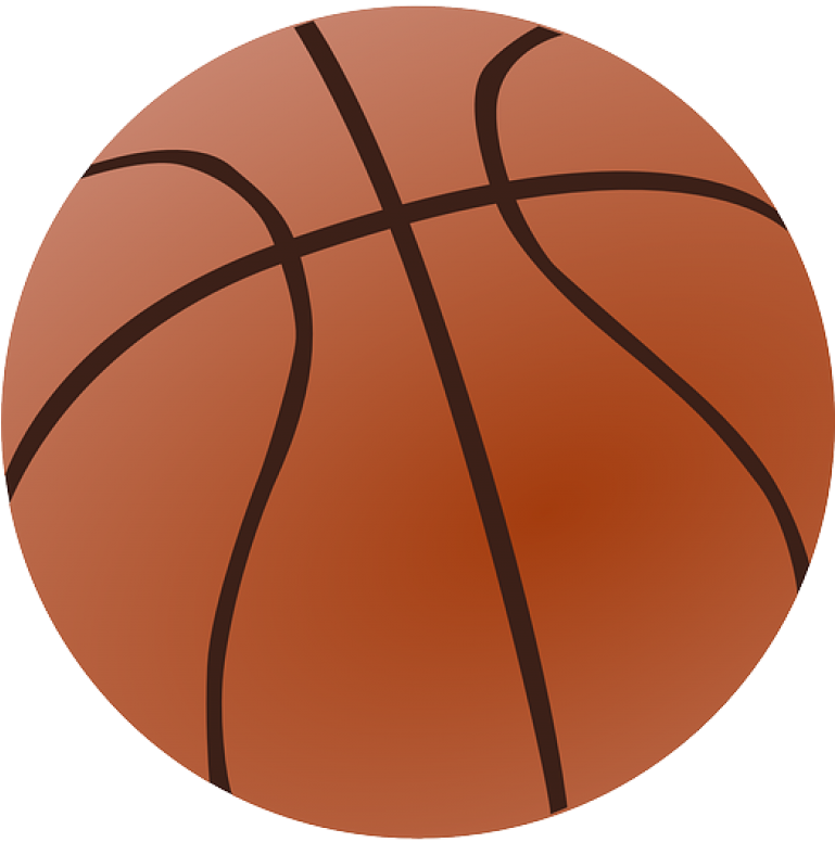 Basketball Tribal Clipart (768x941), Png Download