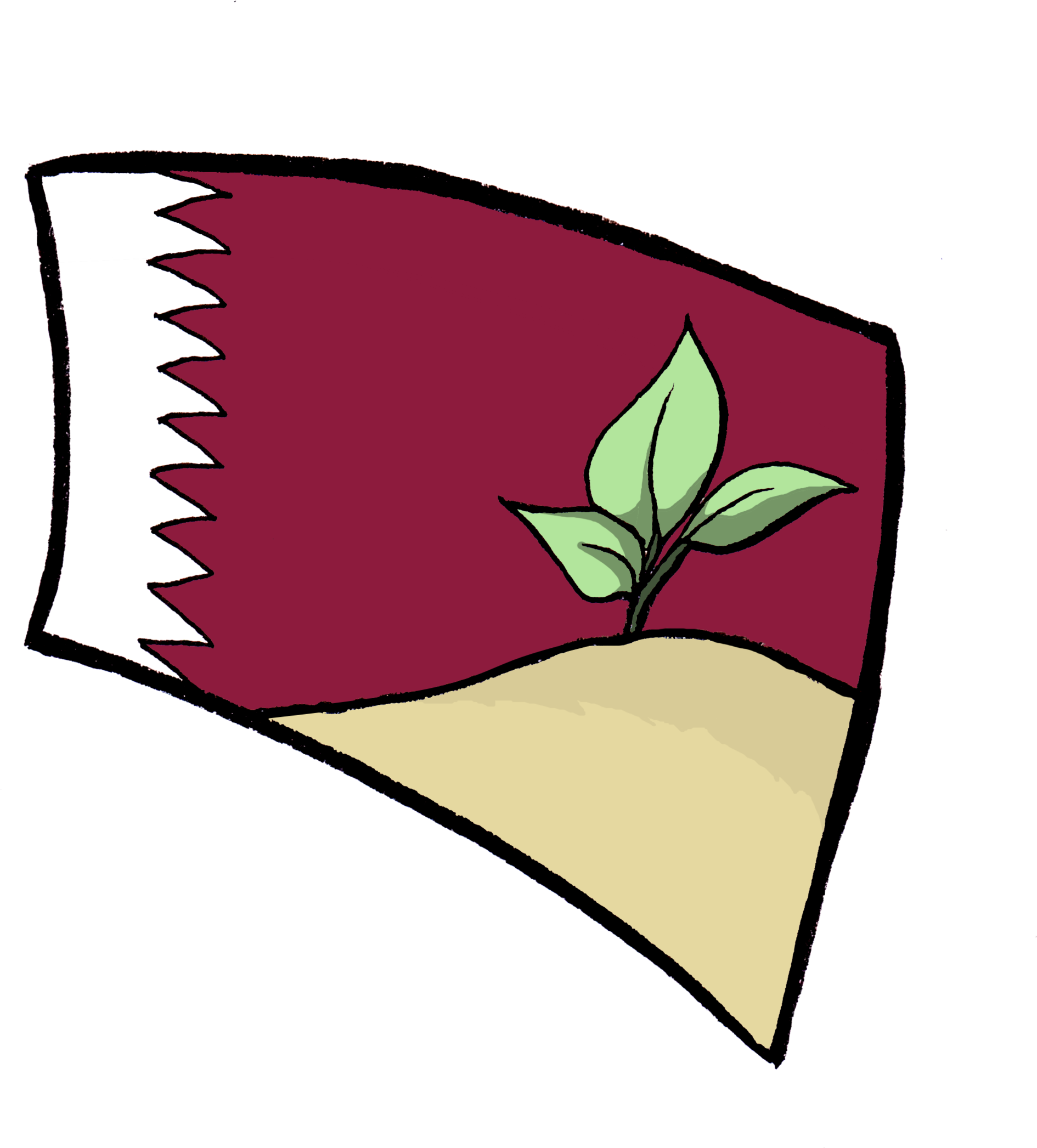 A Platform To Educate Qatari Youth About Climate Change Clipart (2500x2377), Png Download