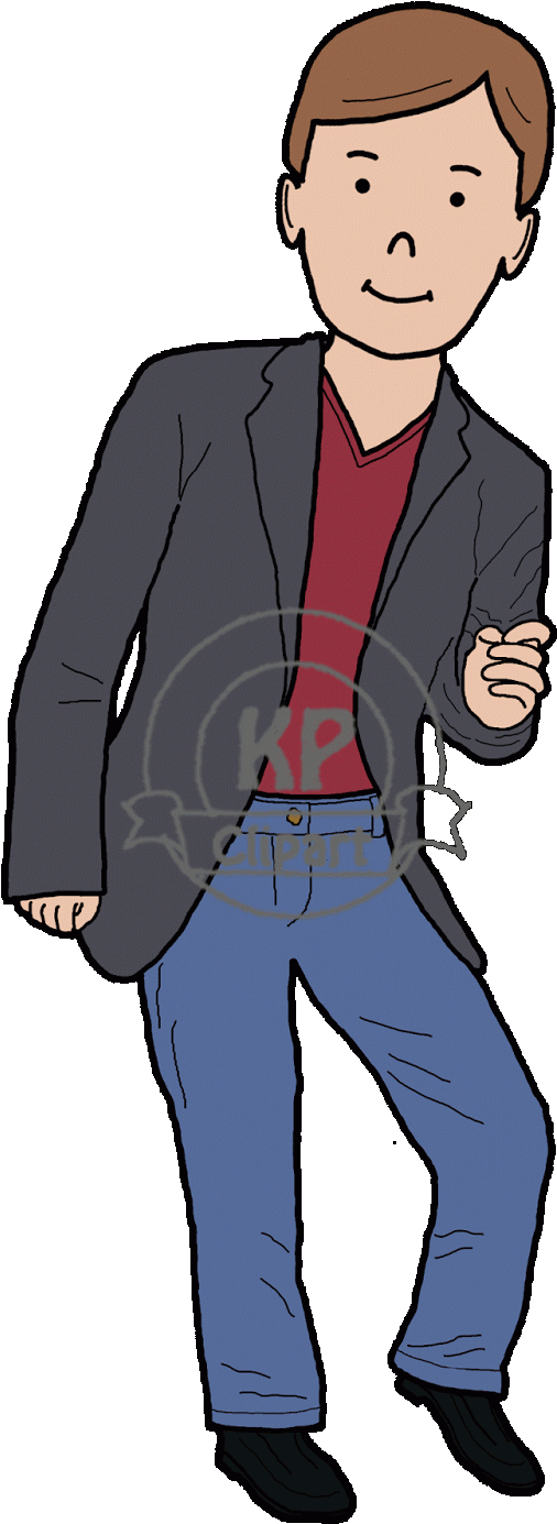 Friends Clipart Dance - Cartoon - Png Download (960x1600), Png Download