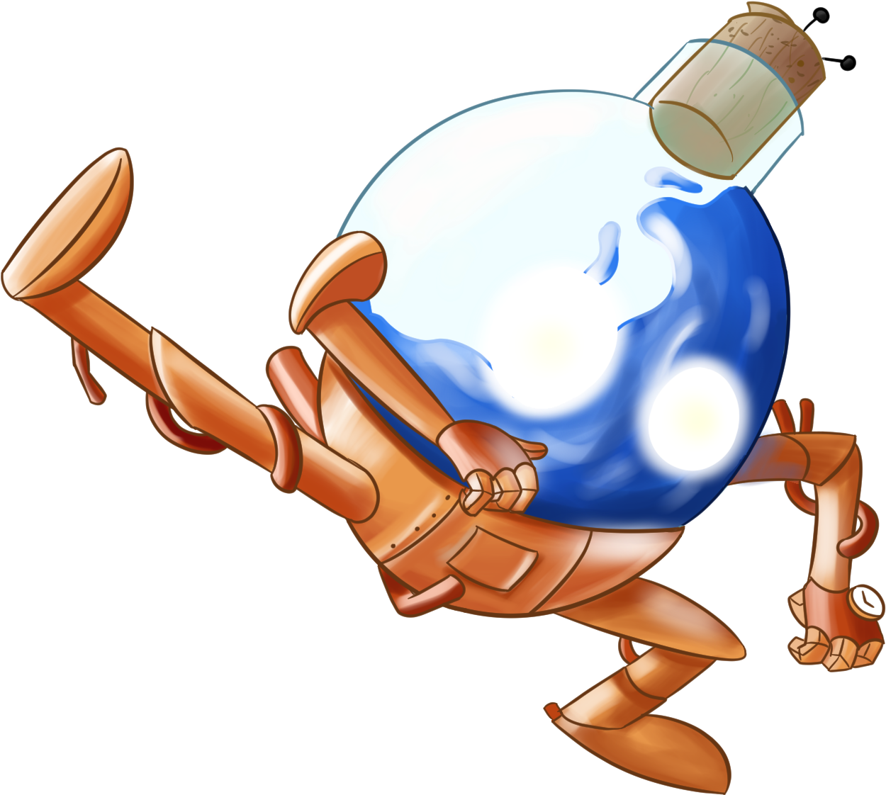 Author Comments - Cartoon Clipart (1323x1385), Png Download