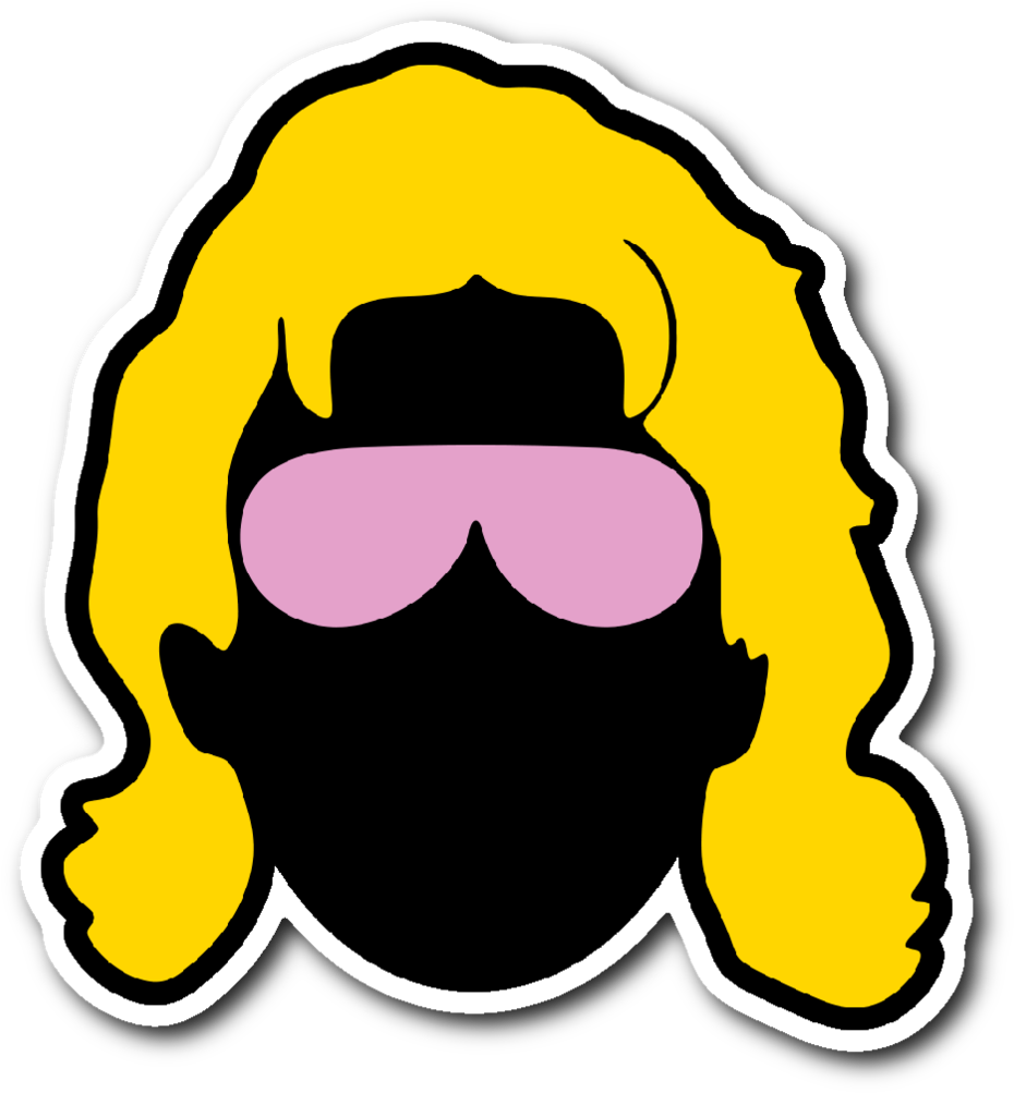 Flair Silhouette Sticker - Ric Flair Cartoon Clipart (690x690), Png Download