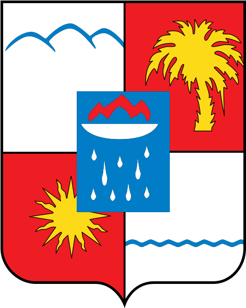 Sochi Is A City In Krasnodar Krai, Russia, Located - Krasnodar Coat Of Arms Clipart (550x650), Png Download