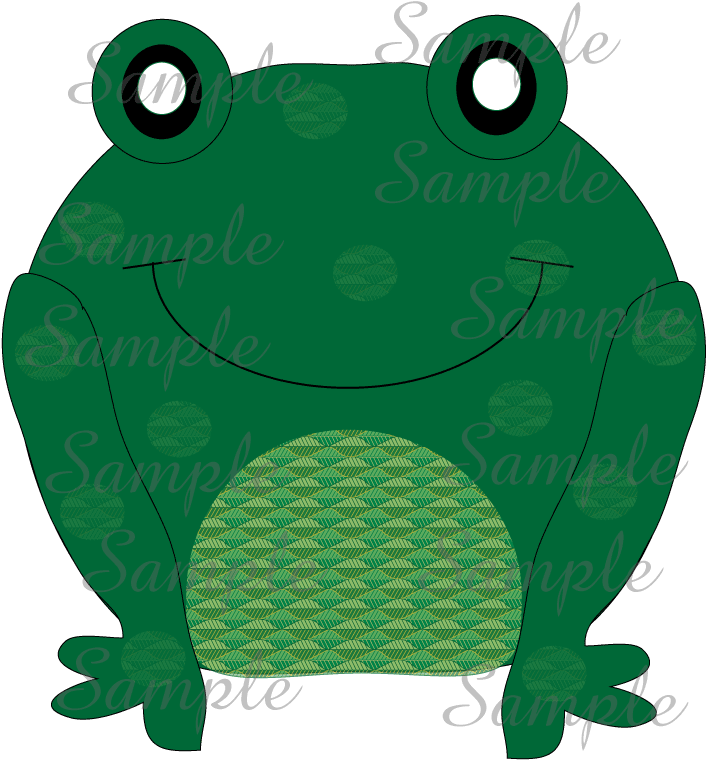 Clip Art Frog 2 Graphic - Clip Art - Png Download (800x800), Png Download