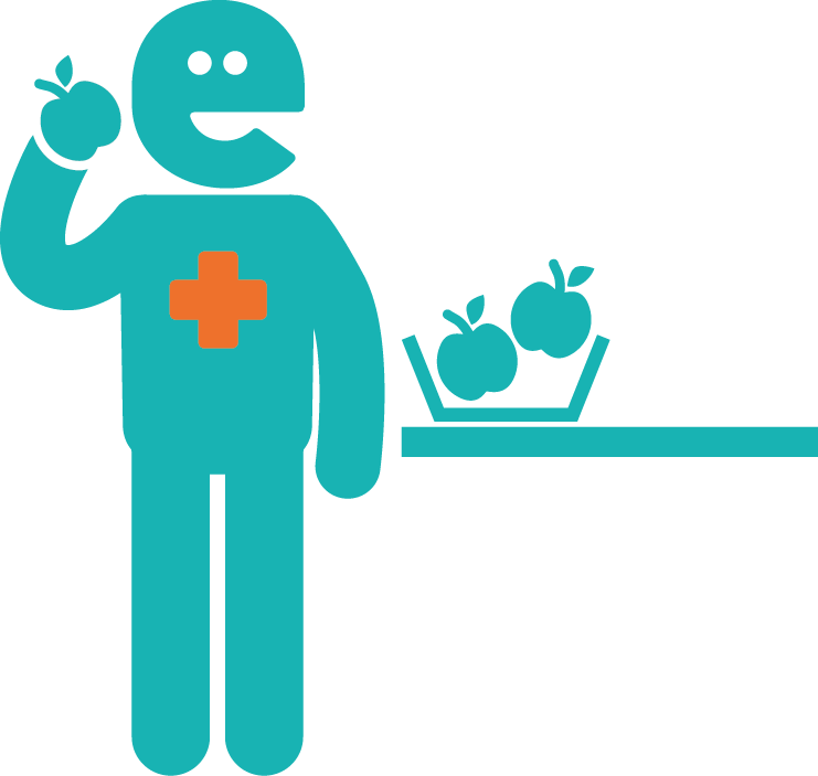 Life Healthy Eating - South Tees Hospitals Nhs Foundation Trust Clipart (741x703), Png Download