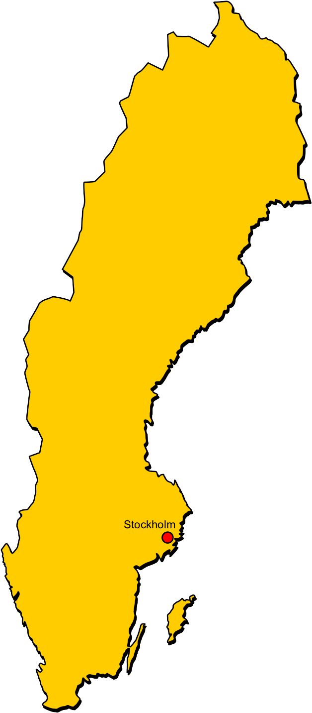 Schweden - Sverige Clipart (1500x1500), Png Download