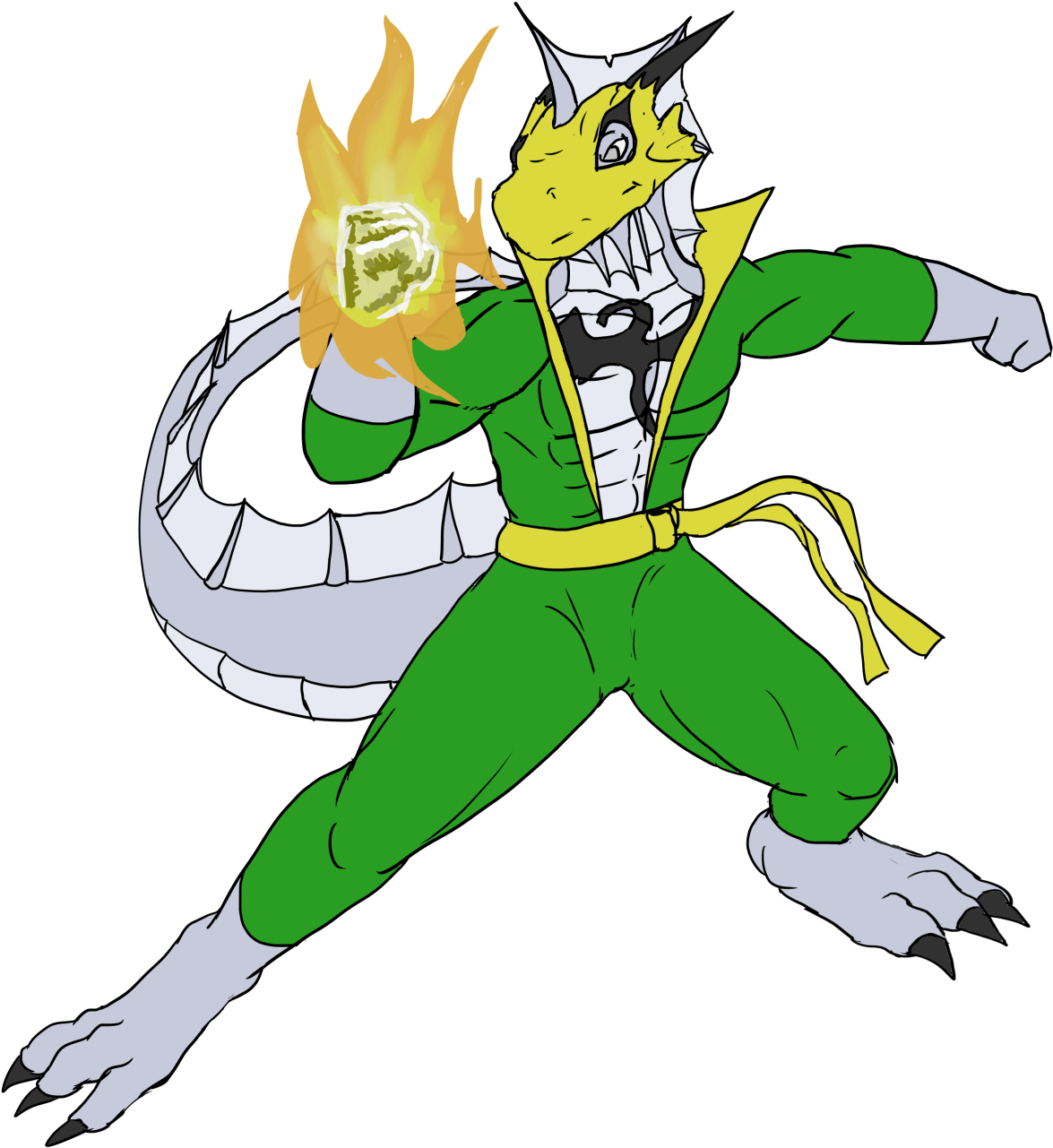 Joren The Iron Fist - Cartoon Clipart (1280x1359), Png Download