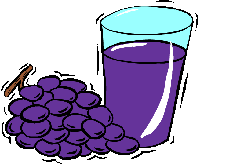Grapevine Clipart Purple Food - Milk Flashcard - Png Download (750x537), Png Download