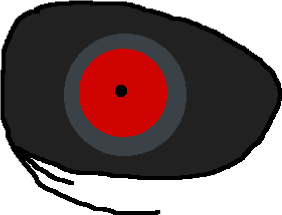 Who Is This Monsters Eye - Circle Clipart (1000x1000), Png Download