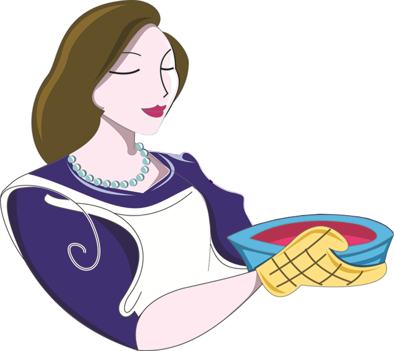 At The Helm Of The Corporation Is Its Managing Director, - Chef Mom's D-lite Clipart (1373x1223), Png Download