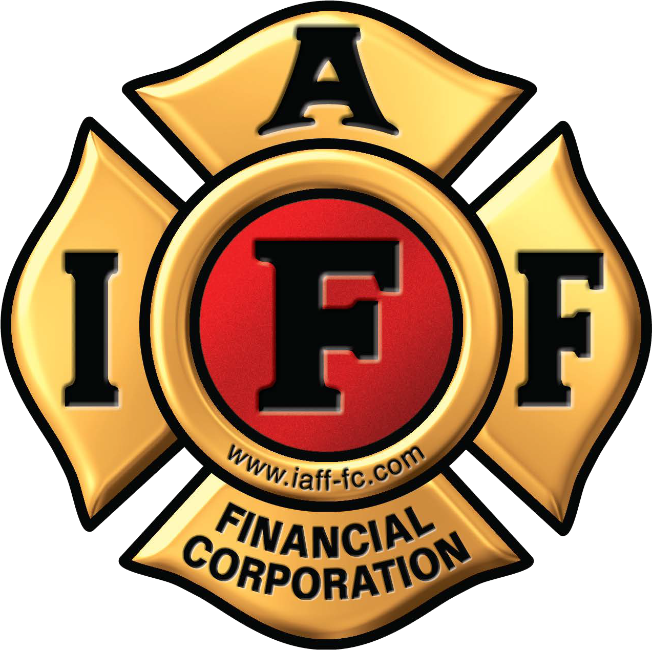 International Association Of Fire Fighters Clipart (1311x1315), Png Download