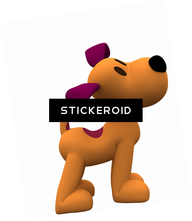 Loula The Dog - Cartoon Clipart (739x851), Png Download