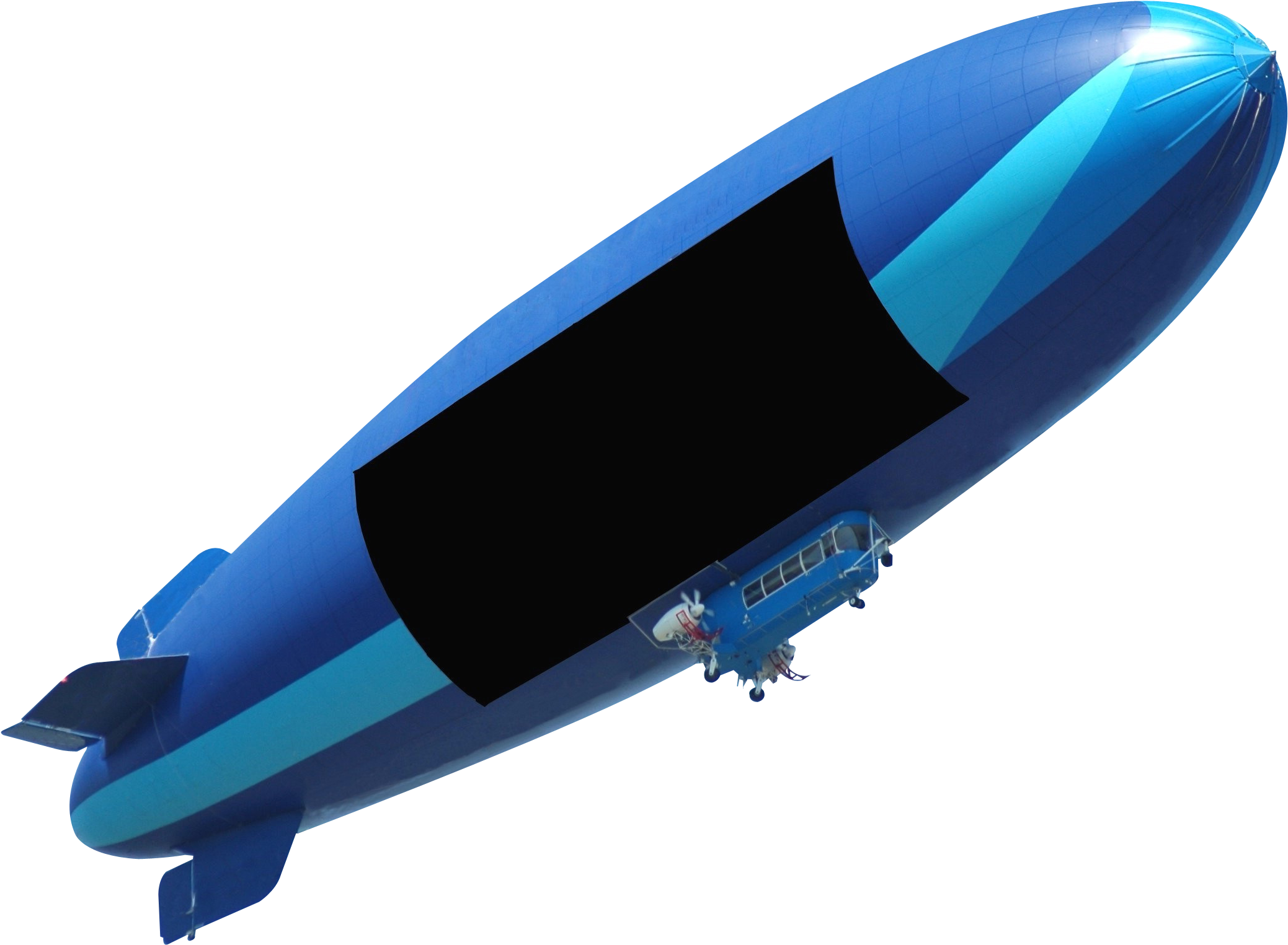 Airship Clipart (2185x1681), Png Download