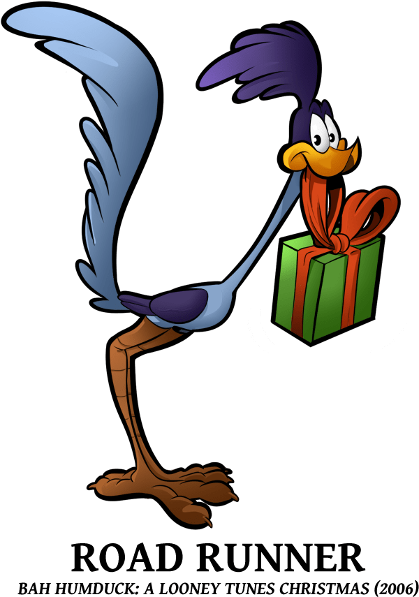 Bah Humduck A Looney Tunes Christmas Roadrunner Clipart (659x900), Png Download