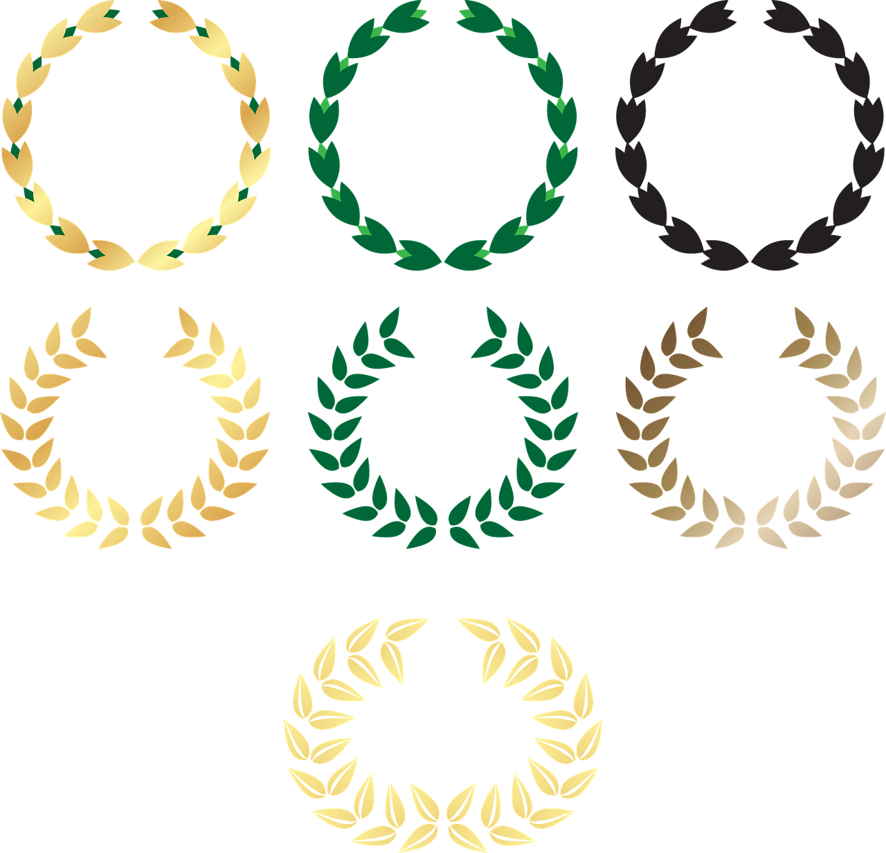 Wreath Laurel Award - Ramki Png Clipart (1280x1233), Png Download