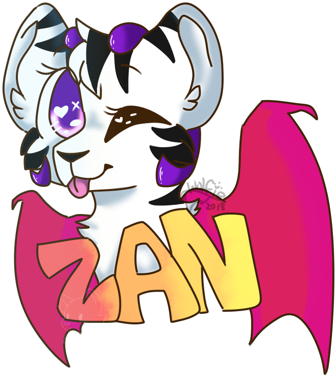 White Sticker - Cute Oc Clipart (704x813), Png Download