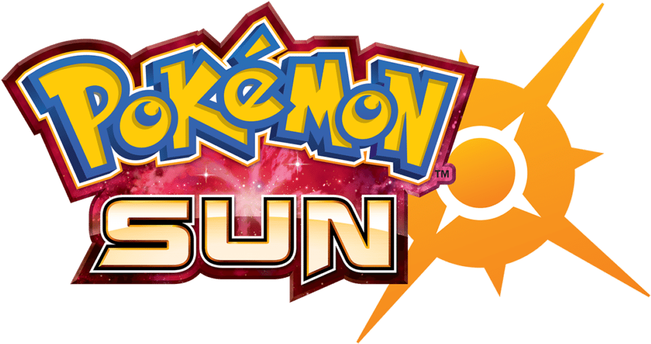 Pokemon Sun Logo - Pokemon Sun - Nintendo 3ds Clipart (1000x532), Png Download