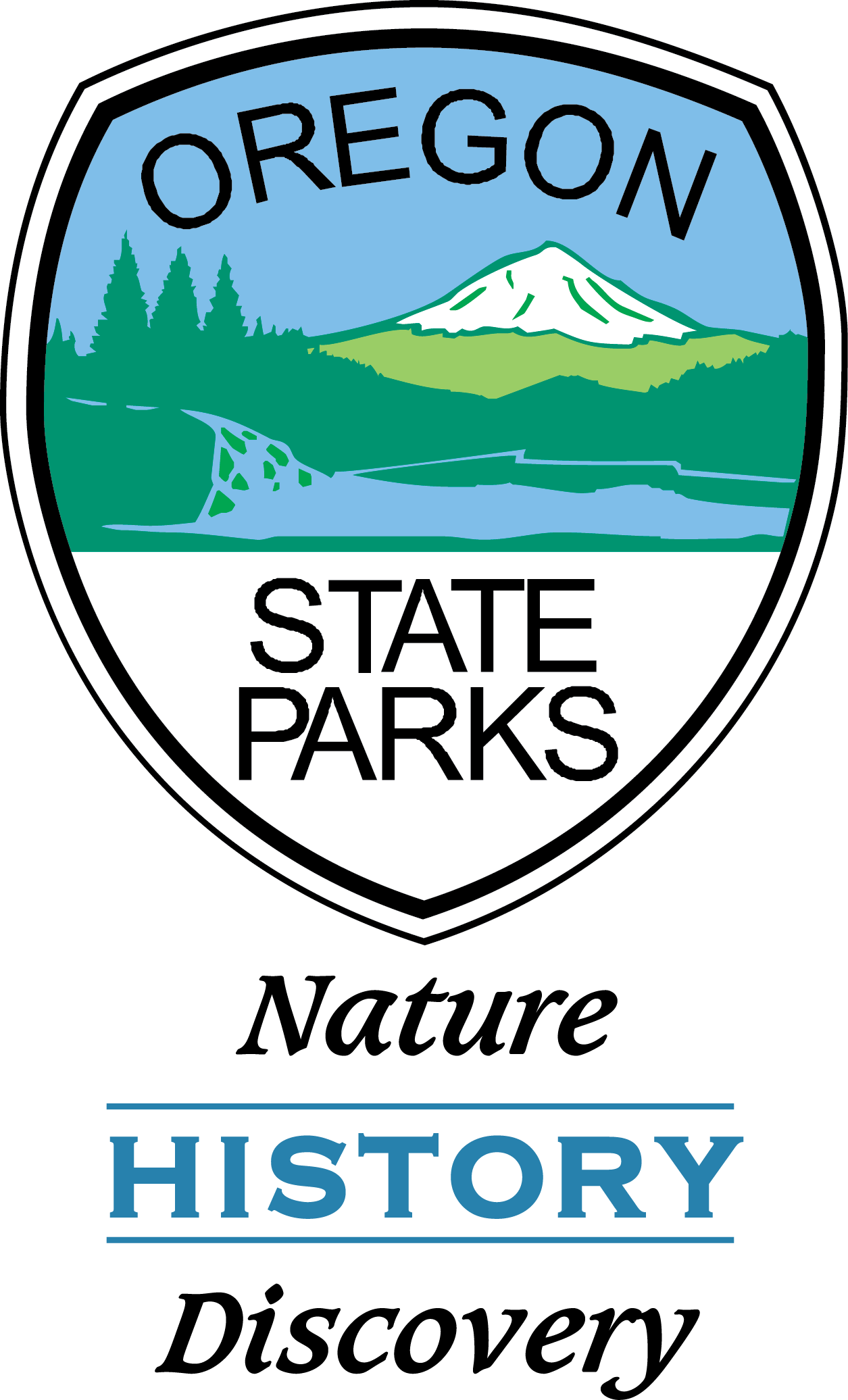 Oregon State Parks - Oregon State Parks Logo Clipart (1255x2072), Png Download