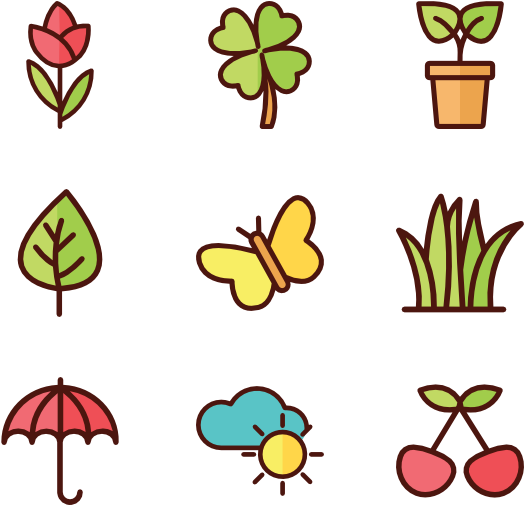 Spring Clipart (600x564), Png Download