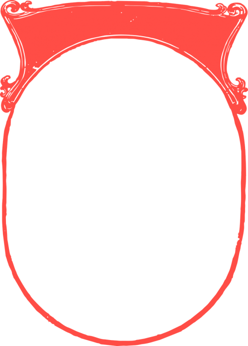 Frame,vintage - Frame Vintage Free Clipart (500x697), Png Download