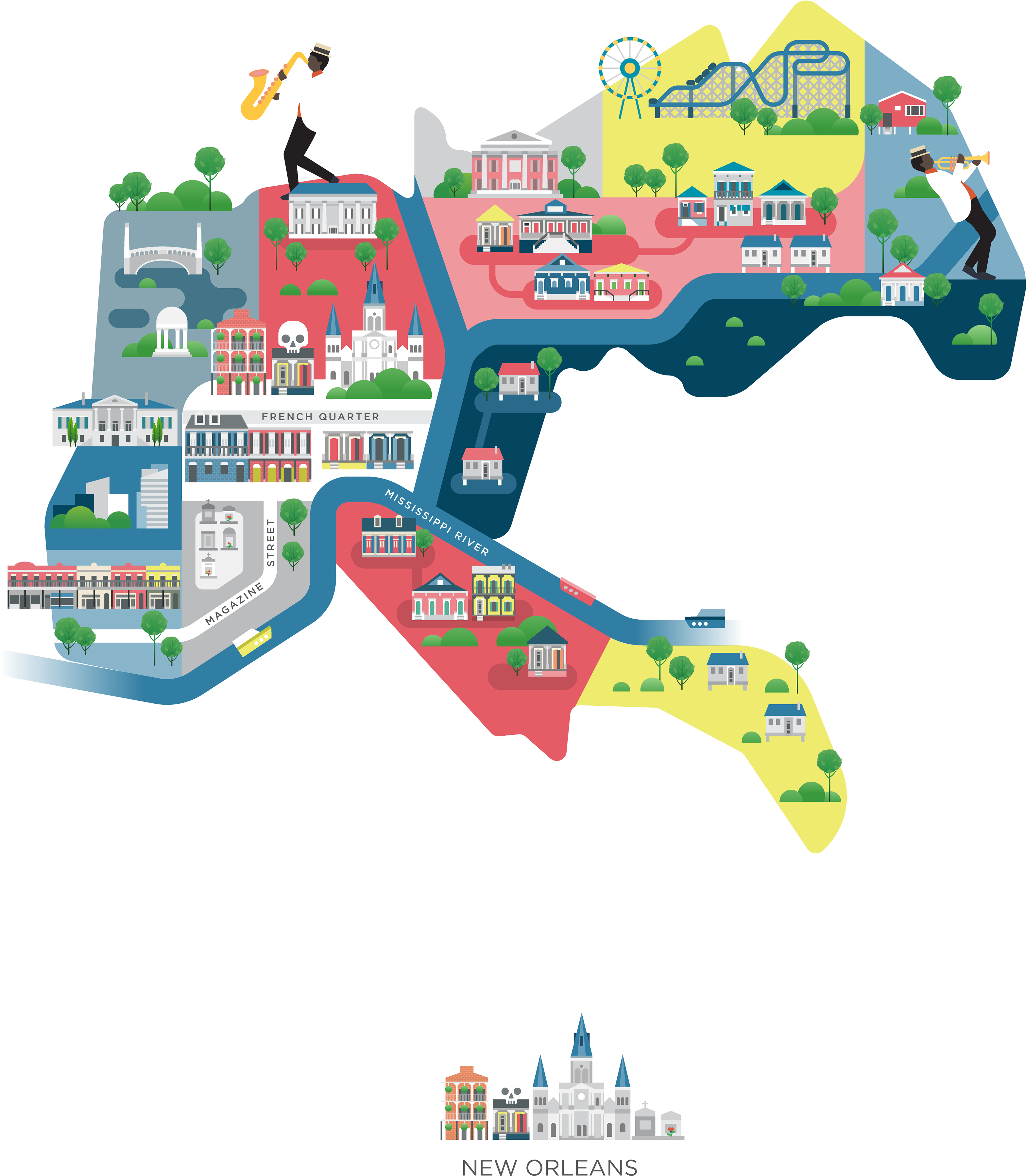 Asia Drawing Infographic Clip Black And White - Cities By Jing Zhang - Png Download (3840x4388), Png Download