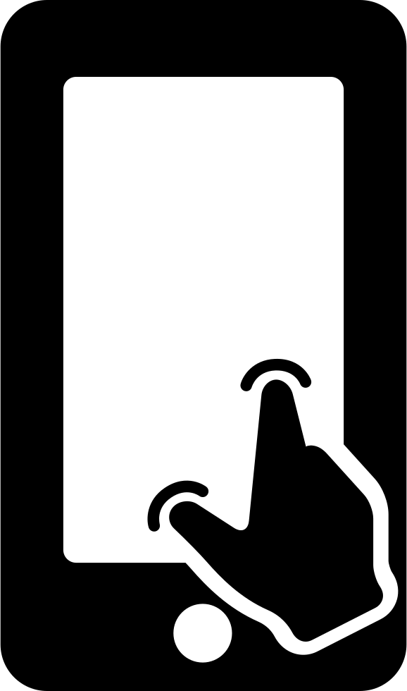 Png File - Imagen Animada Pantalla Tactil Clipart (578x980), Png Download