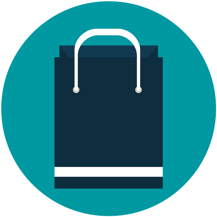 Shopping Bags Clipart 25, Buy Clip Art - E-commerce - Png Download (720x720), Png Download