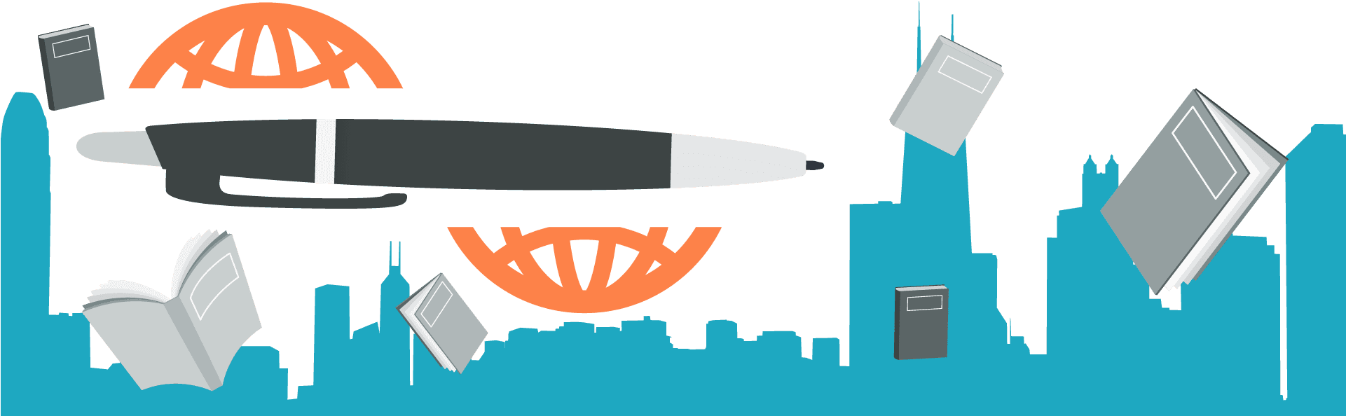 Chicago Clipart (1920x600), Png Download