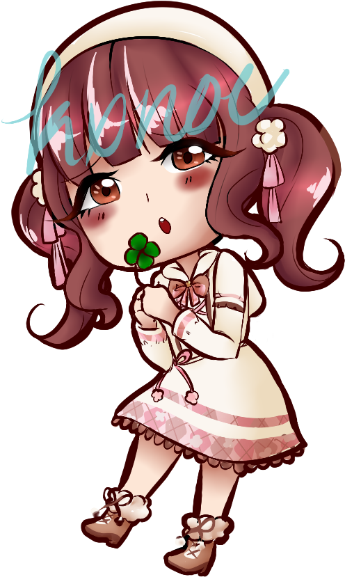 File 0d9b06c3e1 Original - The Idolmaster Cinderella Girls Clipart (778x931), Png Download