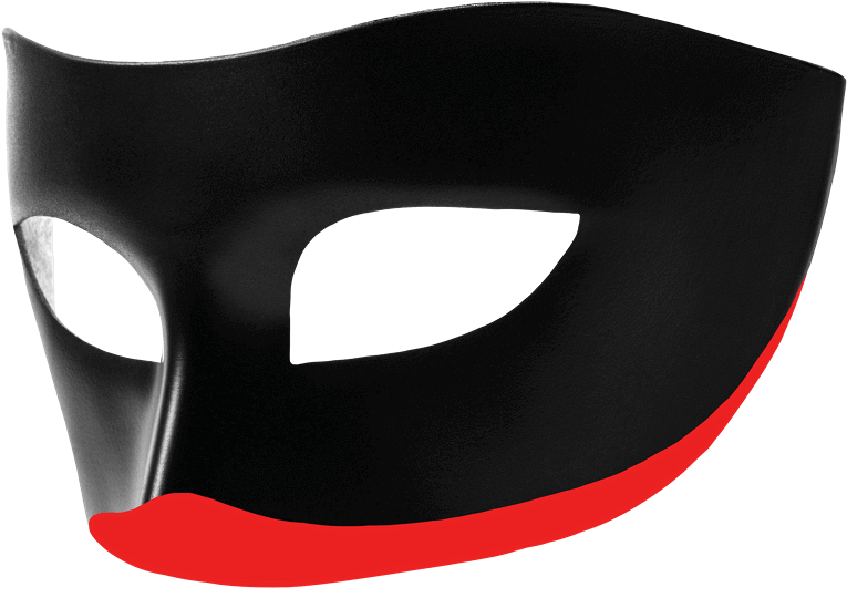 My Fringe - Mask Clipart (764x566), Png Download