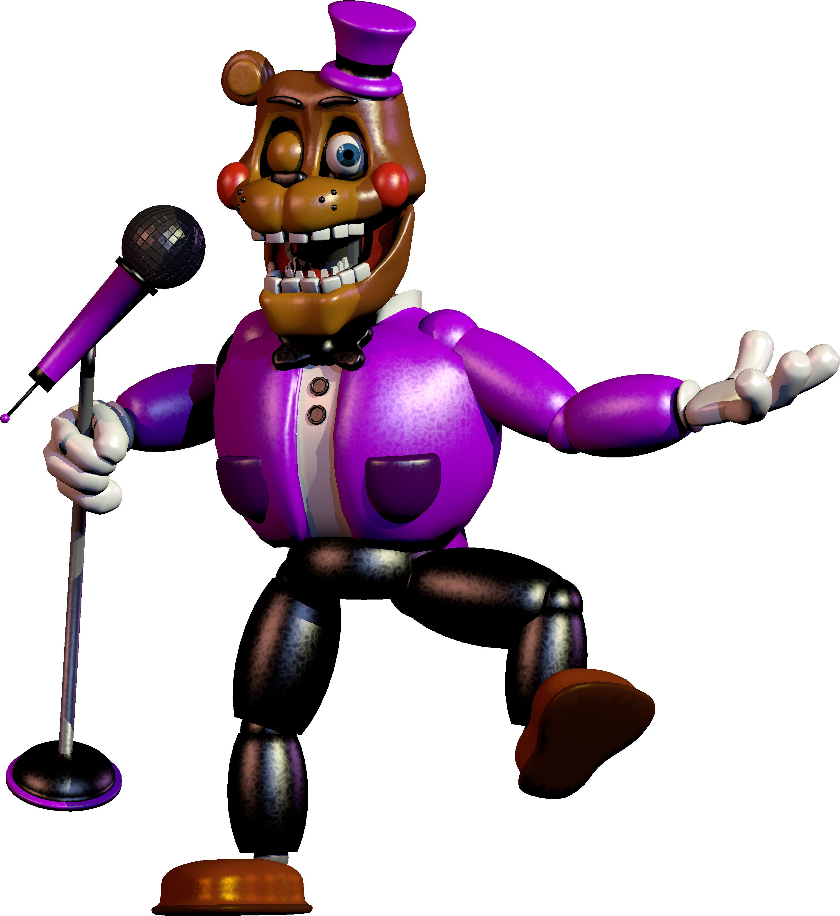 Modelplaytime - Playtime Freddy Clipart (3095x3960), Png Download