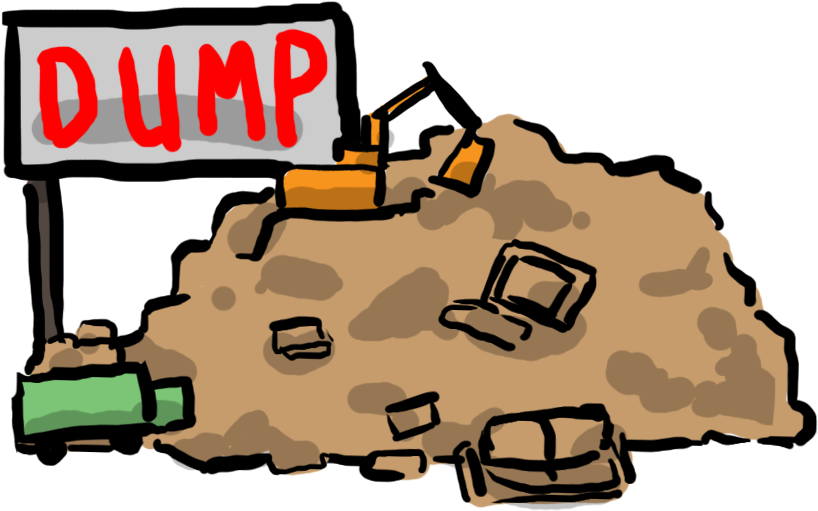 Garbage Dump Clipart (900x900), Png Download