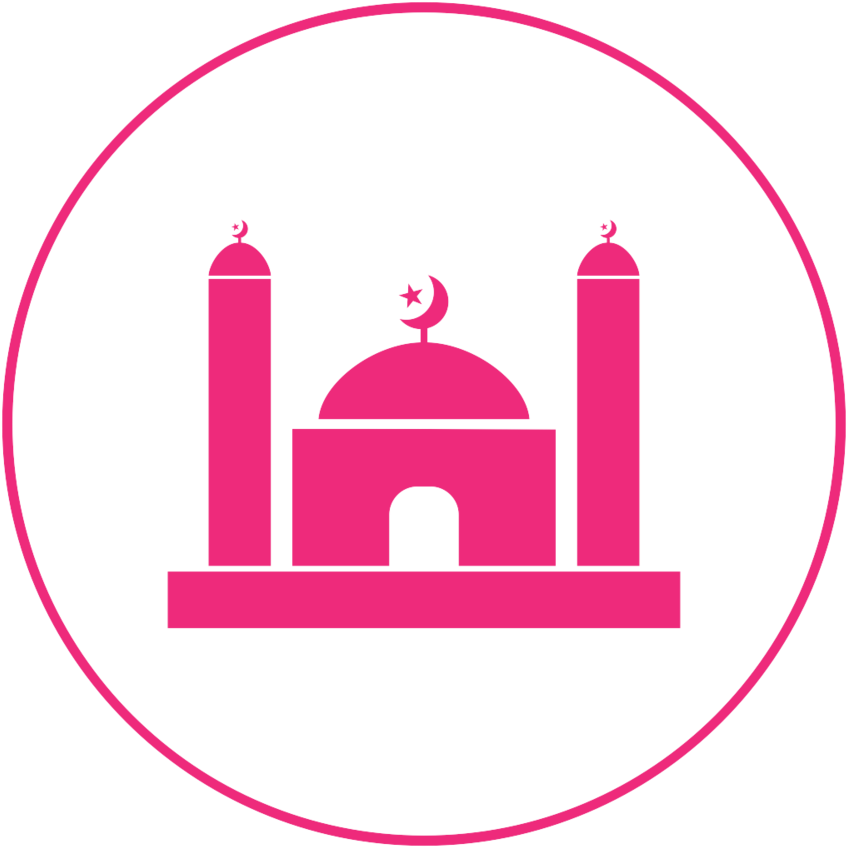 Noun 1640987 Ee2a7b - Mosque Clipart (1000x1000), Png Download