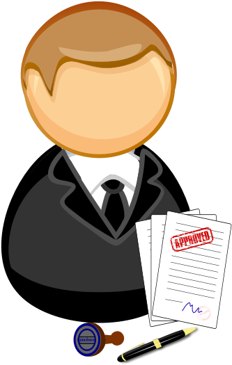 Medium Image - Lawyer Clipart Png Transparent Png (483x800), Png Download