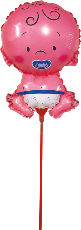 Balloons Foil Bf 9 Inch New Baby Boy - Inch Clipart (800x800), Png Download