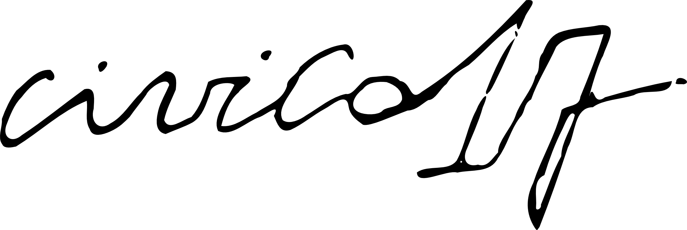 Ristorante Civico Logo Clipart (2360x792), Png Download