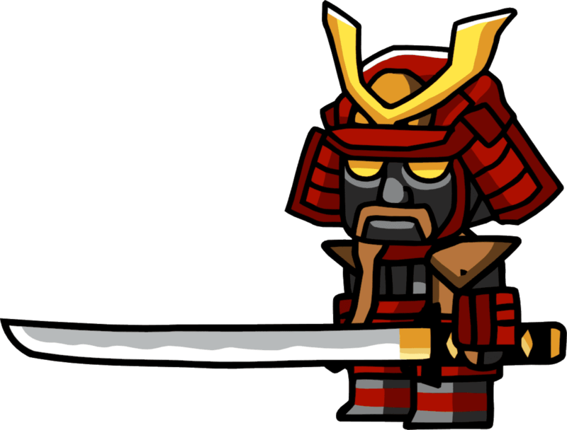 This Png File Is About Fighter , Armor , Clipart , - Samurai Png Transparent Png (800x608), Png Download