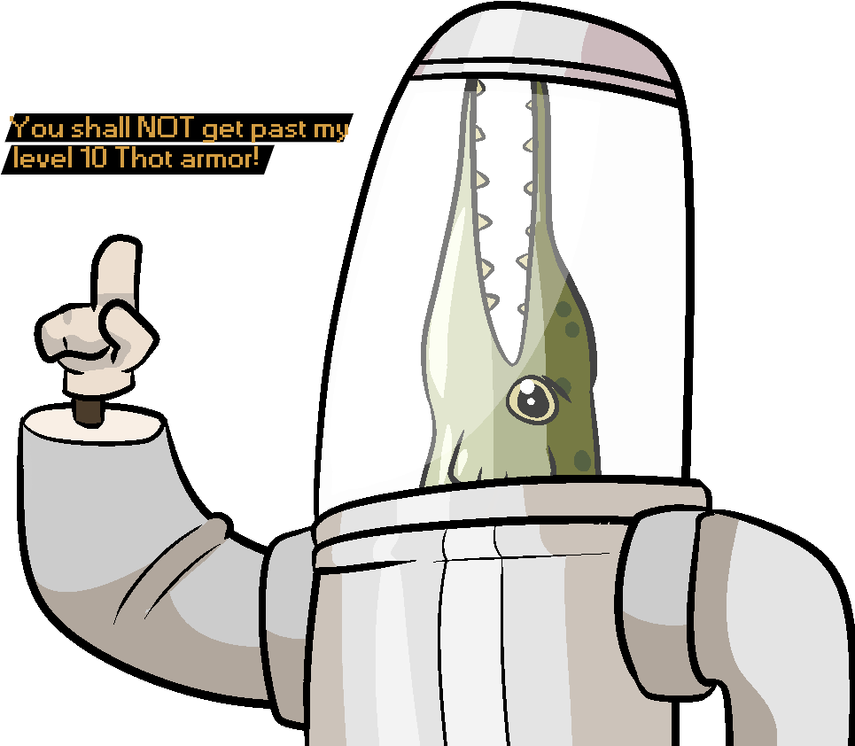 Thot Protection Armor - Thot Protection Clipart (969x925), Png Download