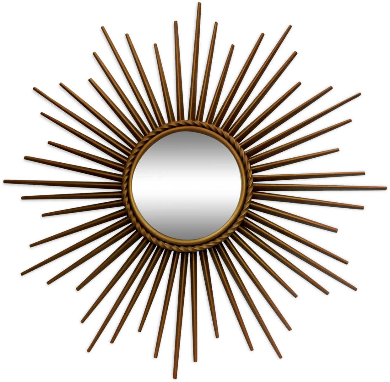 Style Craft Starburst Wall Mirror Clipart (1457x1457), Png Download