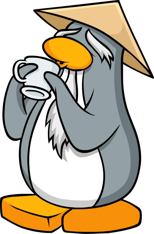 Sensei - Club Penguin Sensei Png Clipart (505x765), Png Download