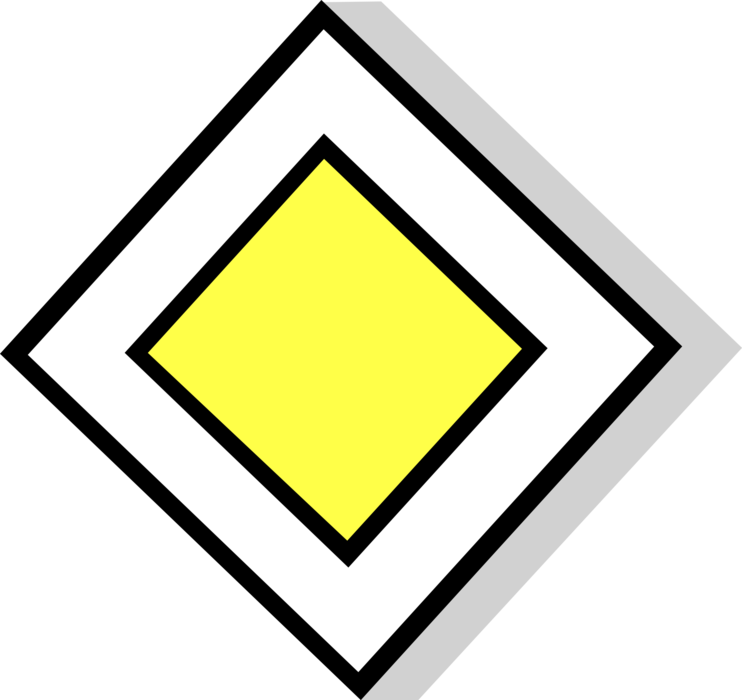 Svg Royalty Free Download Eu Road Sign - Clipart Verkehrszeichen Vorfahrt - Png Download (742x700), Png Download