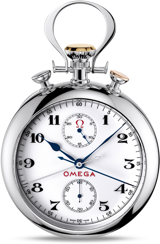 Pocket Watch Png - Omega Pocket Watch 1932 Clipart (800x1100), Png Download