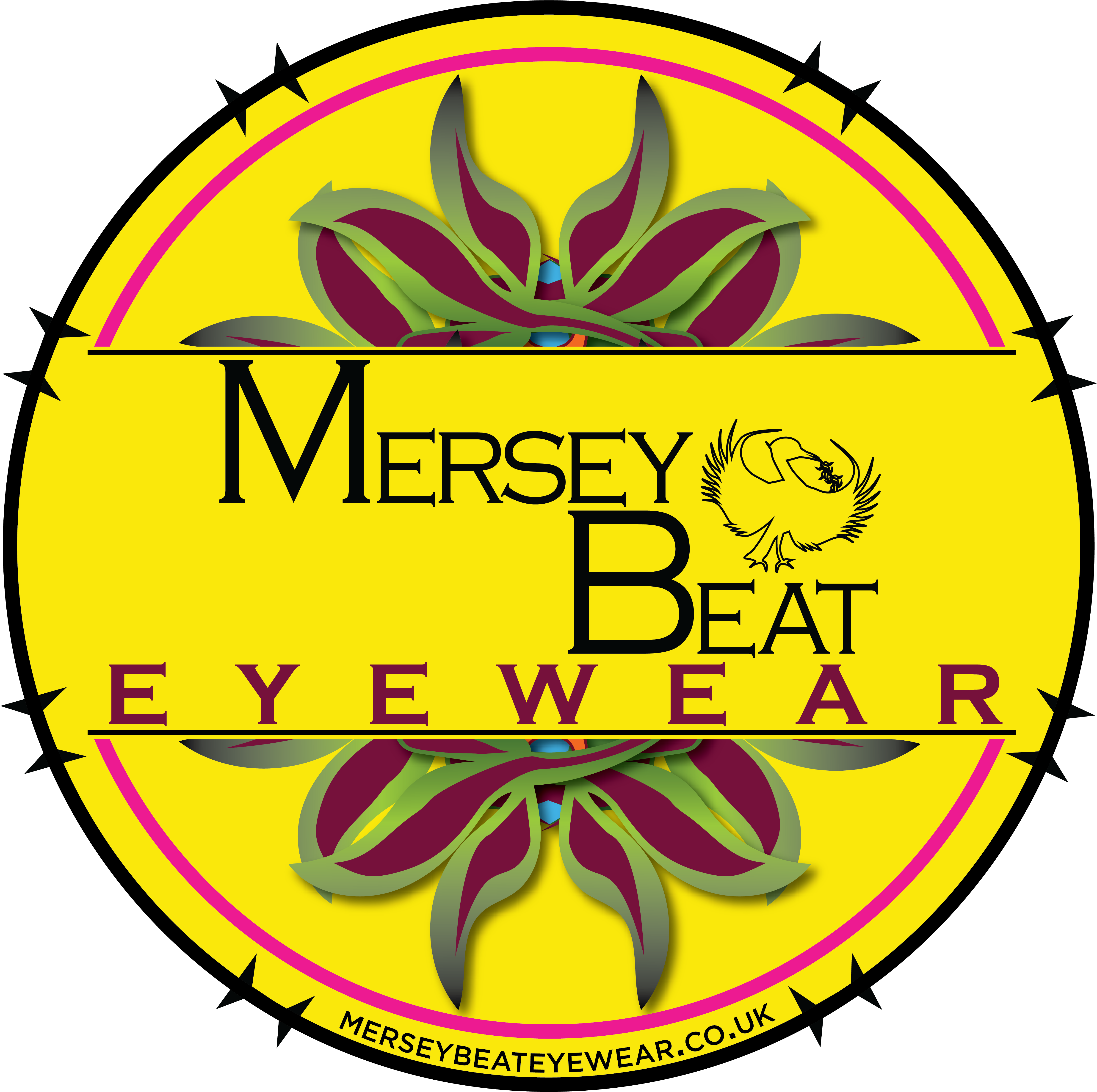 Mersey Beat Eyewear - Optique Line Clipart (8643x4961), Png Download