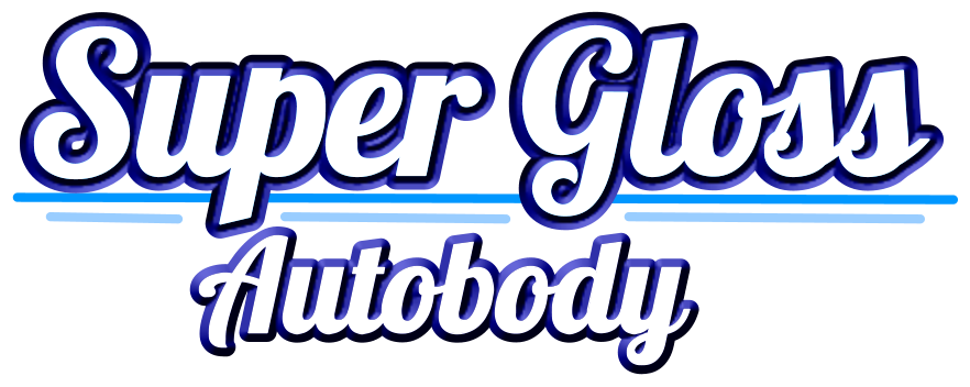 Super Gloss Super Gloss Autobody Autobody - Super Gloss Autobody Clipart (882x352), Png Download