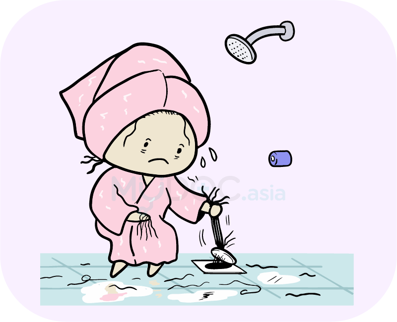 Do You Have Or Just A High - Hair Loss Clipart (800x650), Png Download